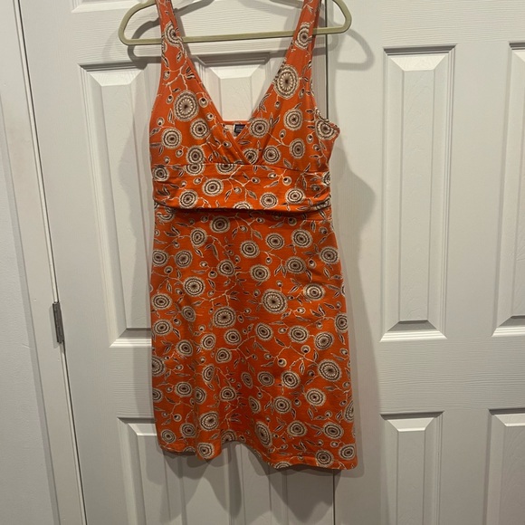 Patagonia Dresses & Skirts - Patagonia Orange Patterned Sun Dress
